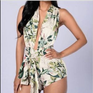 Multi way tie romper